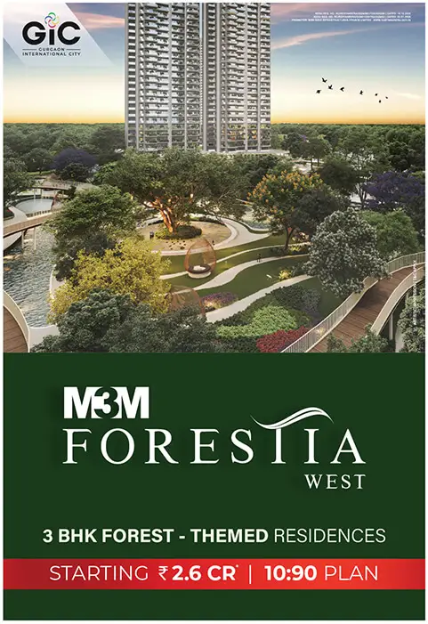 M3M Forestia West Hero Image